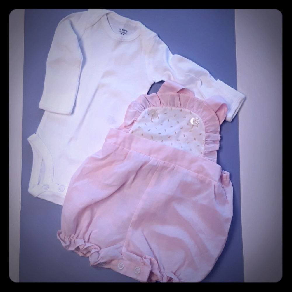 Newborn Onesie with Jumper. New, never worn.